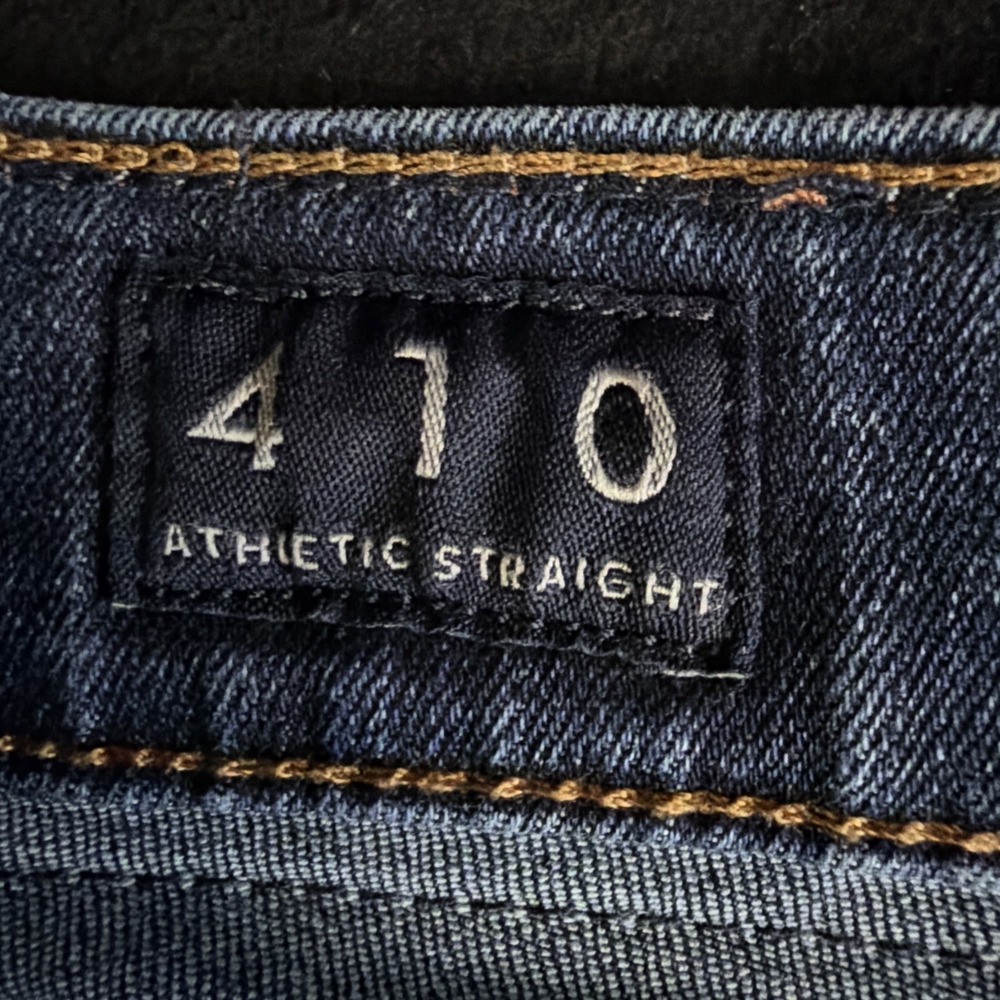 Lucky Brand Jeans Men's Blue 34x32 Stretch 410 Athletic Straight Fit Denim - Picture 7 of 12